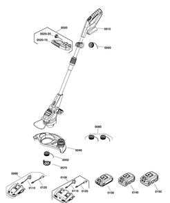 Part Location Diagram of BP20271A Murray Shaft And Motor Assembly
